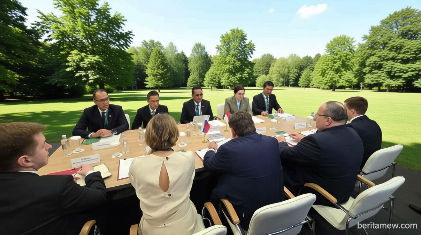 Main Agenda: Menkum Supratman Beberkan Capaian Posbankum di Legal Forum Rusia