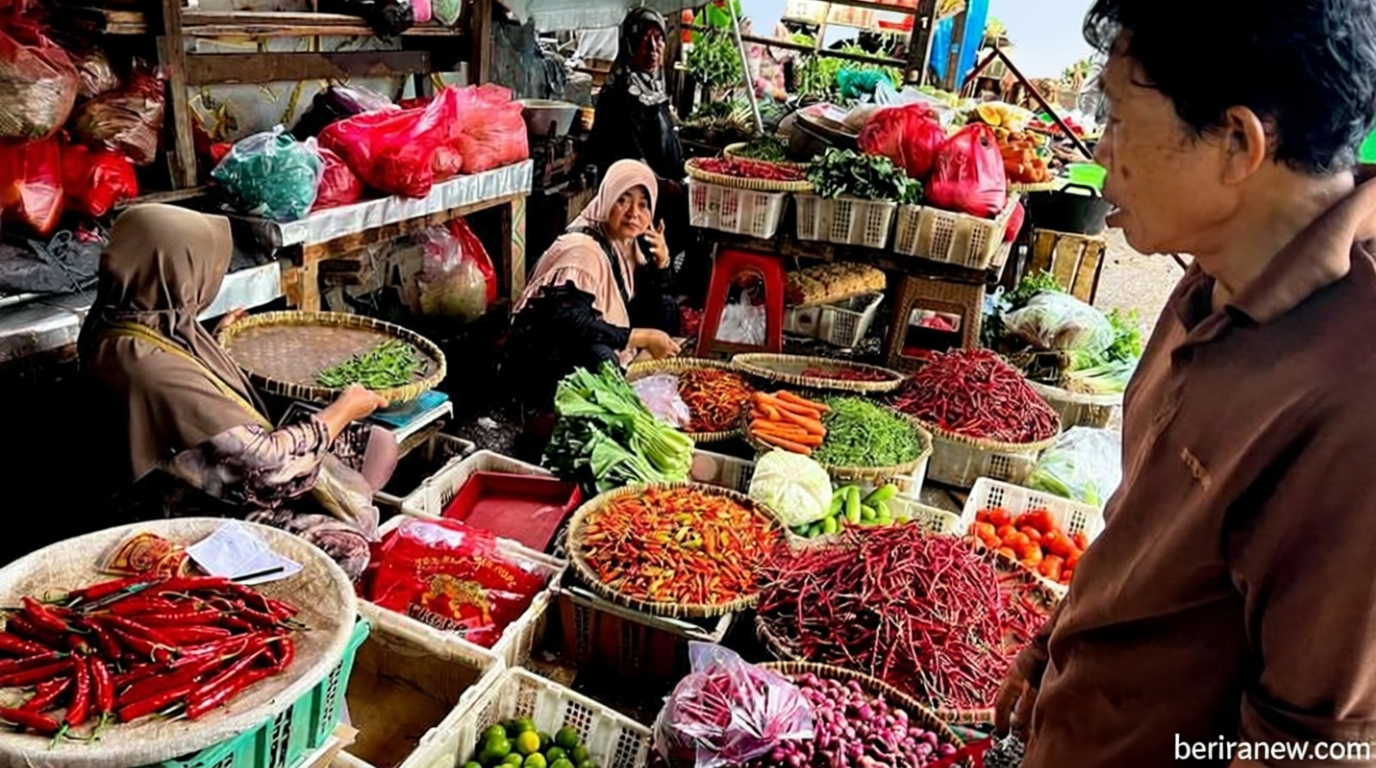 Harga Pangan Terkini: Cabai Rawit Tembus Rp76 Ribu, Telur Ayam Rp29 Ribu per Kilogram