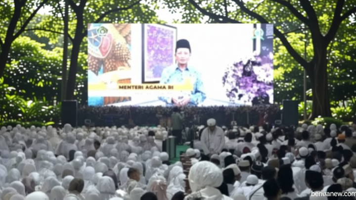 Solving Problems: Menag Nasaruddin Umar Ajak Jemaah Tarekat Doakan Indonesia pada Hari Silsilah ke-35 Prof Kadirun Yahya