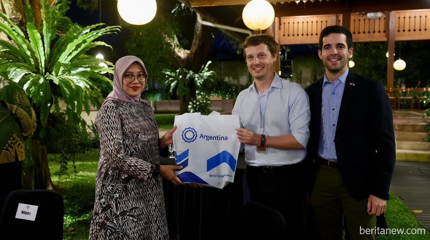 Sharing Pengelolaan Pertanian Berkelanjutan, Delegasi Argentina Terkesan dengan Vibes Hutan Banyuwangi