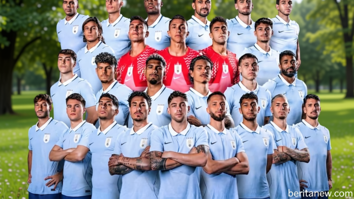Historic Moment: Profil Timnas Uruguay: Daya Magis La Celeste yang Kembali Bersinar di Piala Dunia 2026