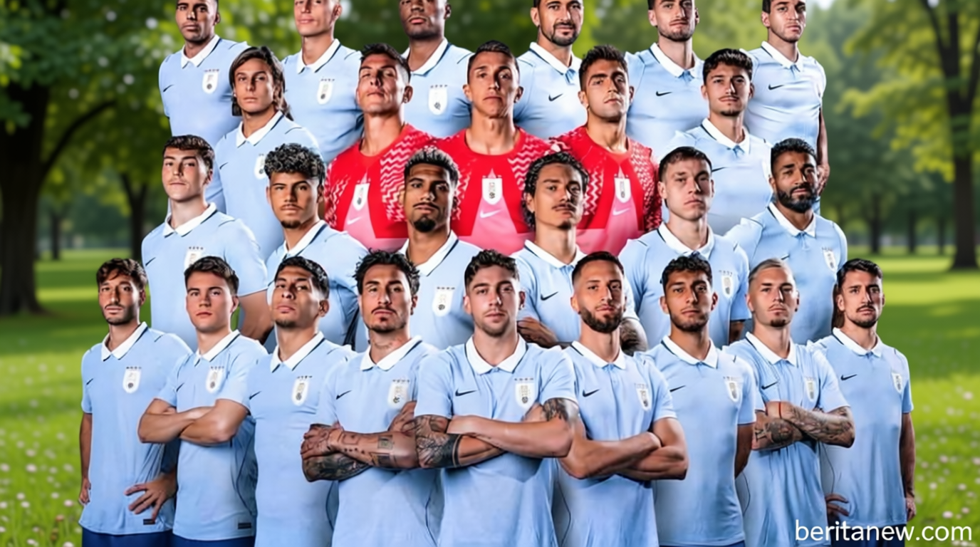 Historic Moment: Profil Timnas Uruguay: Daya Magis La Celeste yang Kembali Bersinar di Piala Dunia 2026