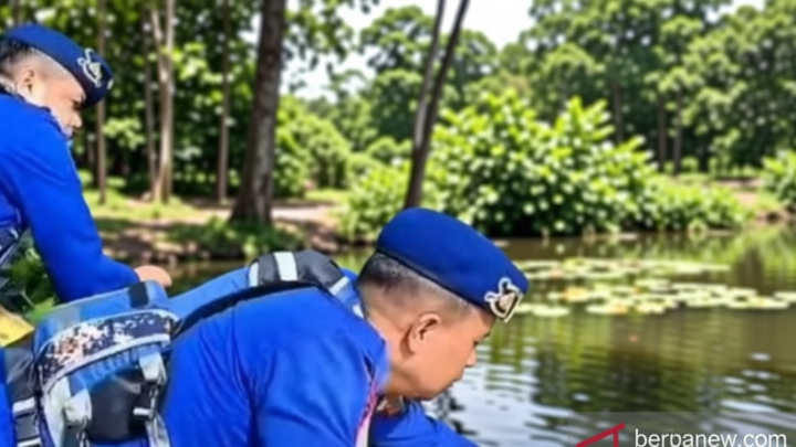 New Policy: Polrestabes Palembang Sulap Eceng Gondok Jadi Pakan Ikan Bernilai Ekonomis