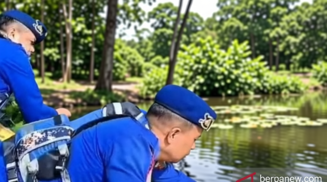 Polrestabes Palembang Sulap Eceng Gondok Jadi Pakan Ikan Bernilai Ekonomis