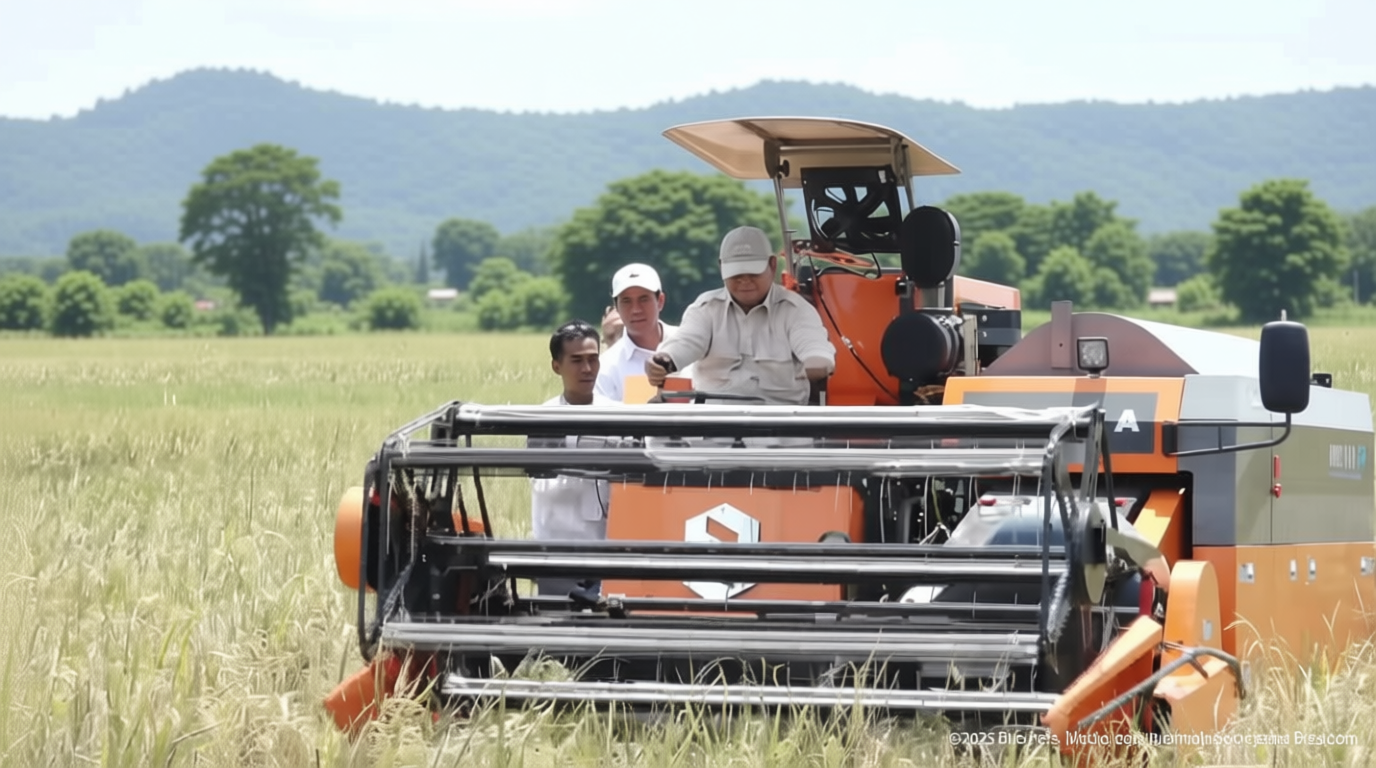 Prabowo: Hanya di Indonesia Polisi Urus Pertanian, TNI Tanam Kedelai-Tebu