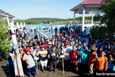 Key Strategy: Gubernur Sulsel dan Pelajar Gelar Penanaman Mangrove Selayar, Hijaukan Pesisir