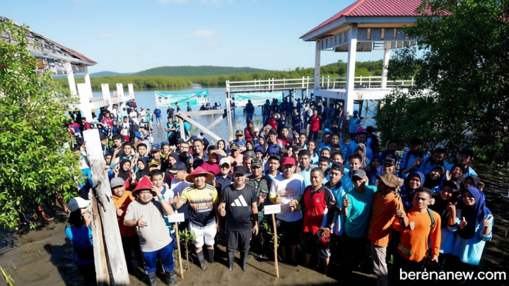 Key Strategy: Gubernur Sulsel dan Pelajar Gelar Penanaman Mangrove Selayar, Hijaukan Pesisir