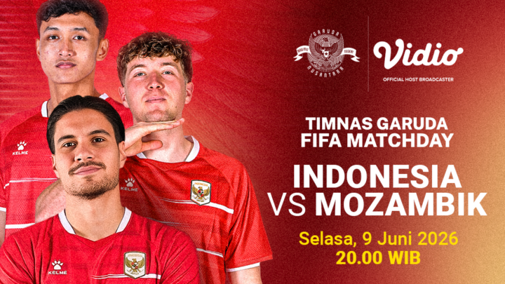 Latest Program: Nonton Timnas Indonesia di FIFA Matchday: Indonesia vs Mozambik Sore Ini di Vidio
