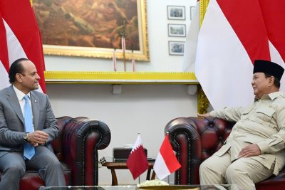 Meeting Results: Wakil PM Qatar Temui Prabowo, Sampaikan Pesan Khusus dari Emir Sheikh Tamim