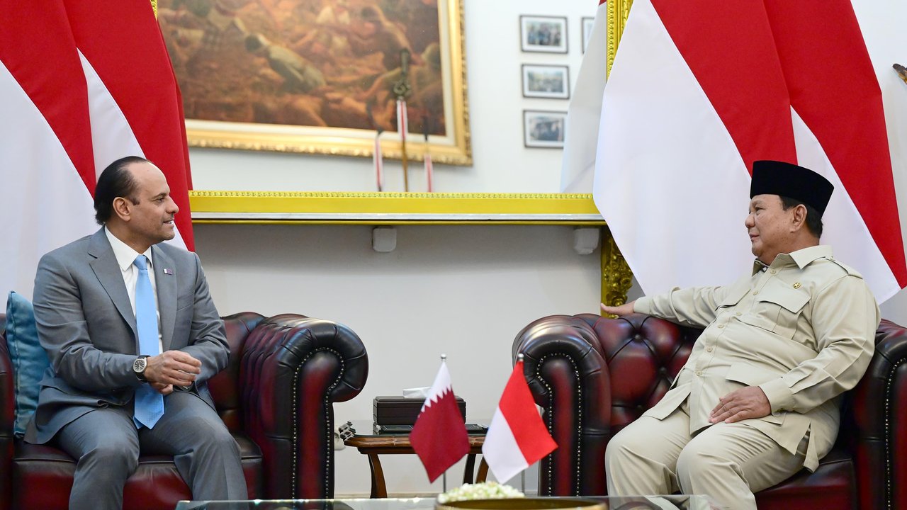 Wakil PM Qatar Temui Prabowo, Sampaikan Pesan Khusus dari Emir Sheikh Tamim
