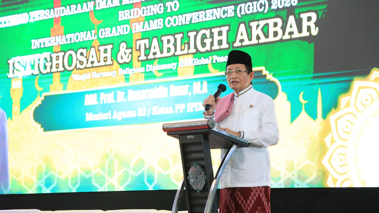 Tuan Rumah Konferensi Imam Besar Dunia, Menag Ingin Indonesia Jadi Episentrum Peradaban Islam