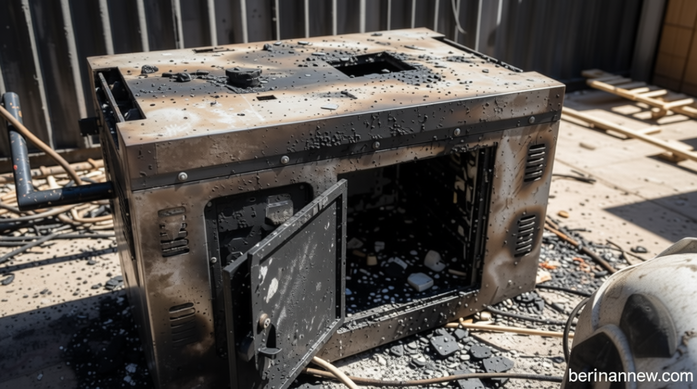 Dapur SPPG Karangturi Terbakar – Damkar Bisa Lokalisir Ruang Genset Pemicunya Korsleting