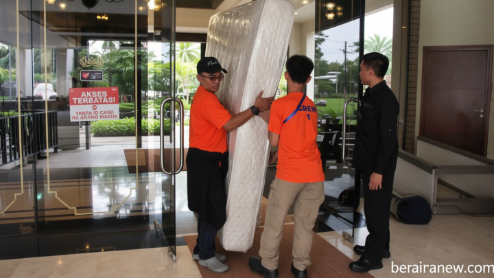 FOTO: Kemensetneg Relokasi Aset Eks Hotel Sultan ke Gudang di Cikarang