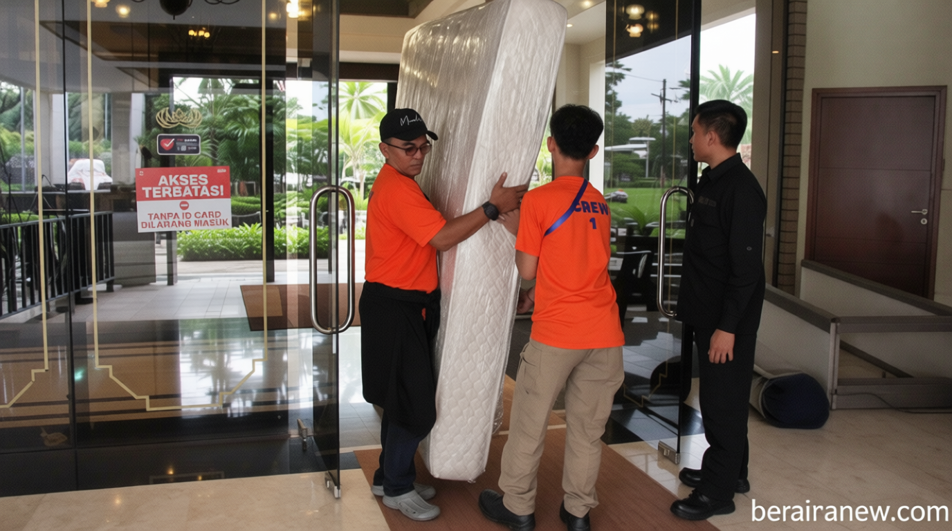 FOTO: Kemensetneg Relokasi Aset Eks Hotel Sultan ke Gudang di Cikarang