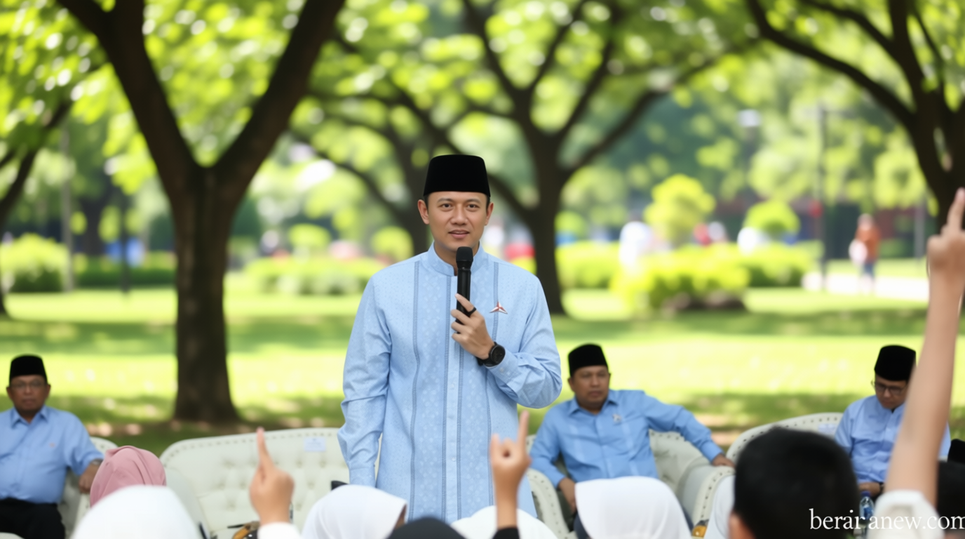 25 Tahun Partai Demokrat, AHY: Perhatian ke Anak Yatim dan Disabilitas Harus Diperkuat