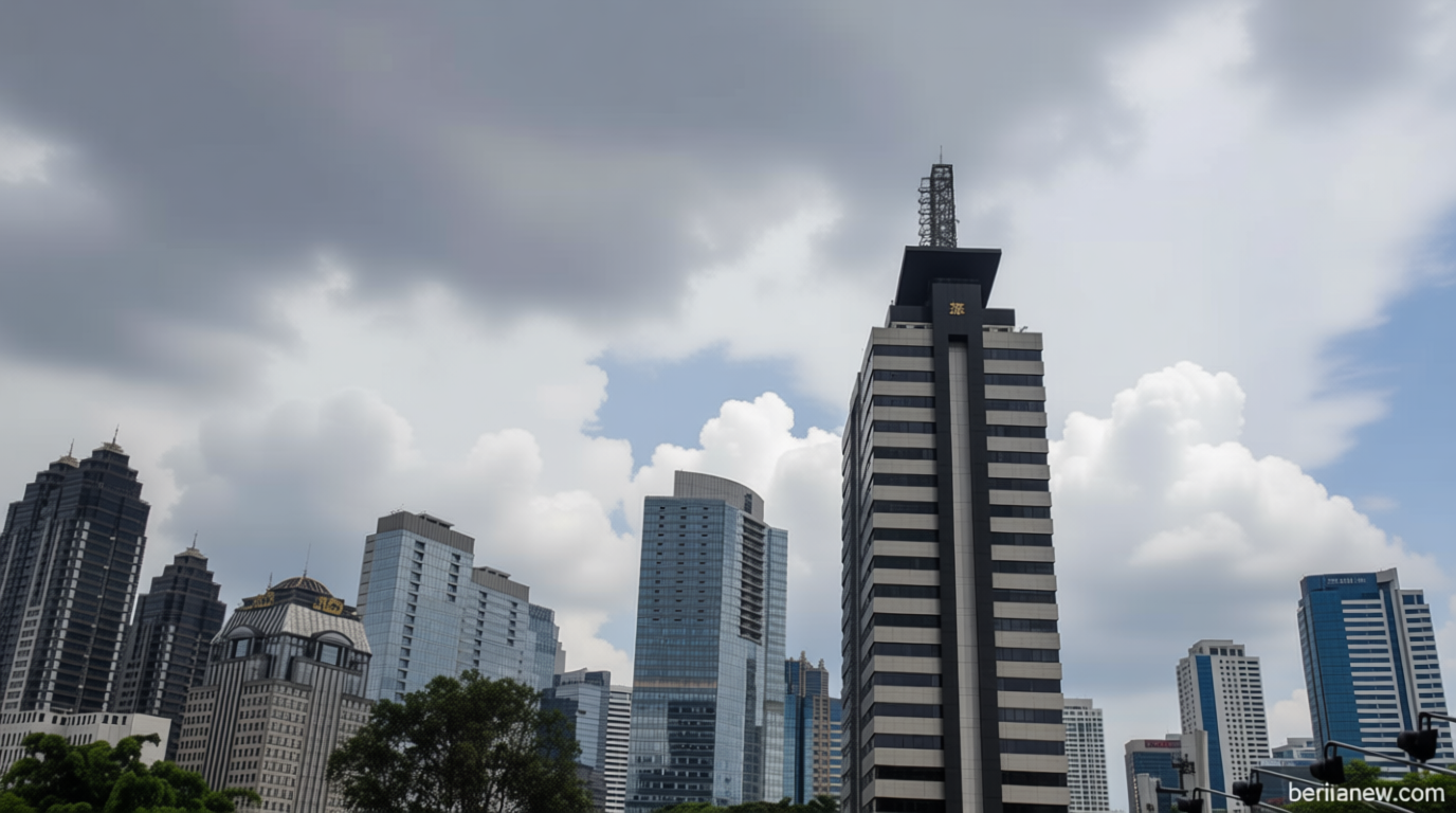 Prakiraan Cuaca BMKG Hari Ini: Sebagian Besar Wilayah Indonesia Hujan Ringan