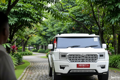 Historic Moment: Cerita Prabowo Naik Mobil Maung: Bocor saat Hujan dan Gledak-Gledak di Pegunungan