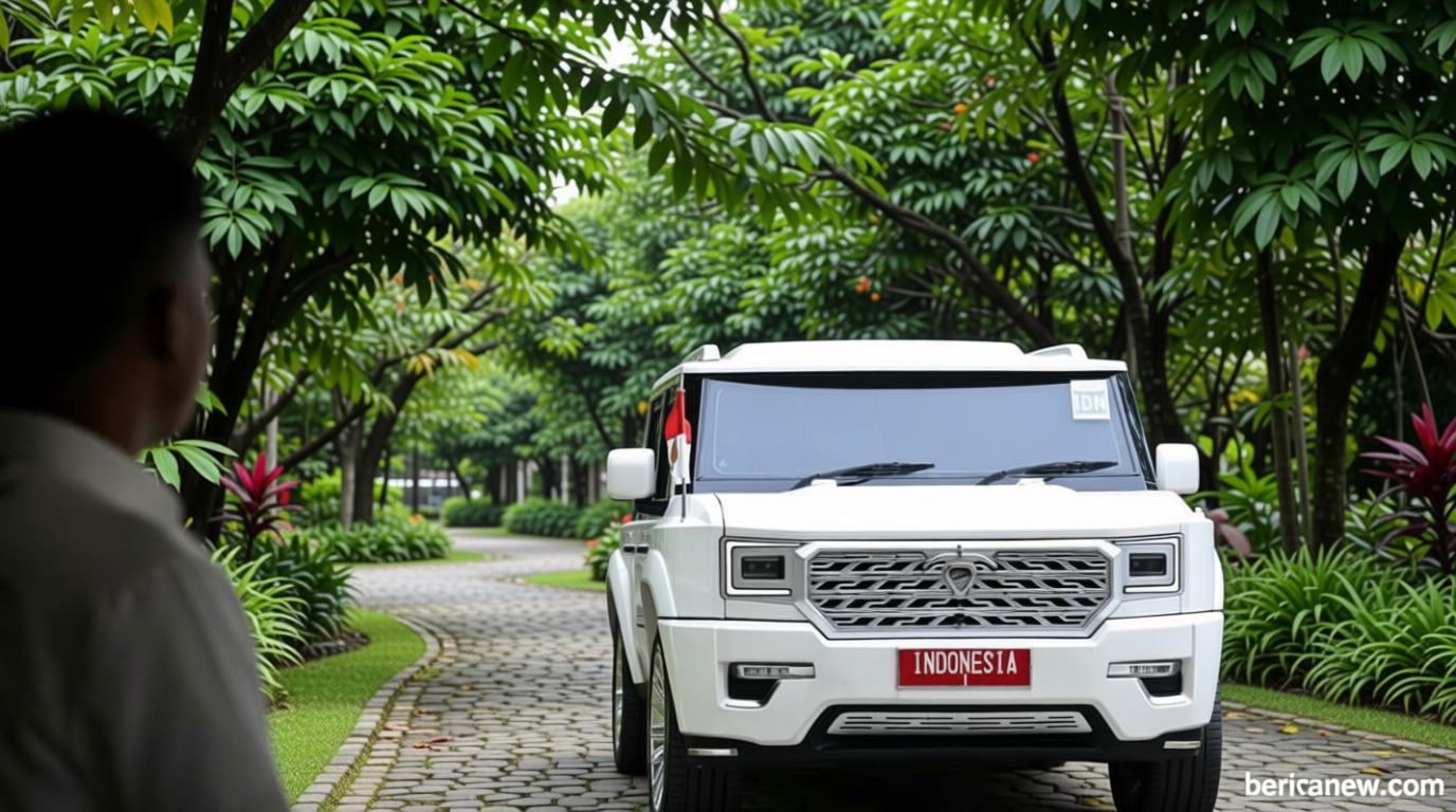 Historic Moment: Cerita Prabowo Naik Mobil Maung: Bocor saat Hujan dan Gledak-Gledak di Pegunungan