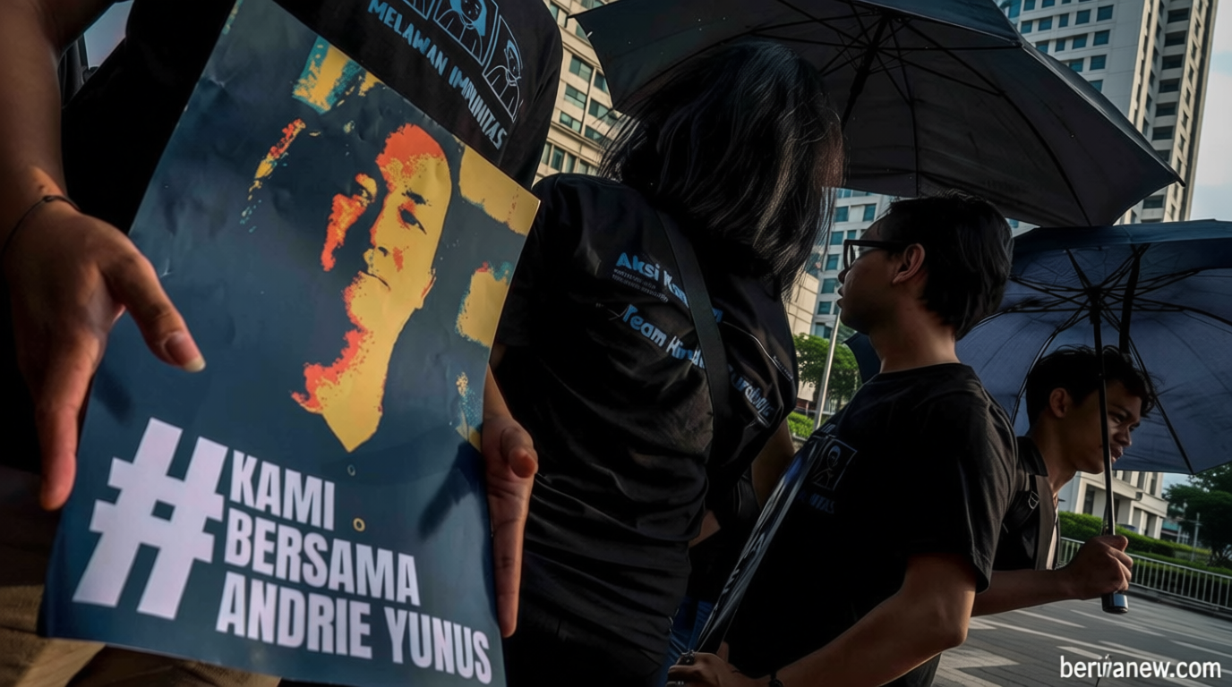 Kondisi Terbaru Andrie Yunus, Kini Sudah Bisa Mandi dan Makan Sendiri