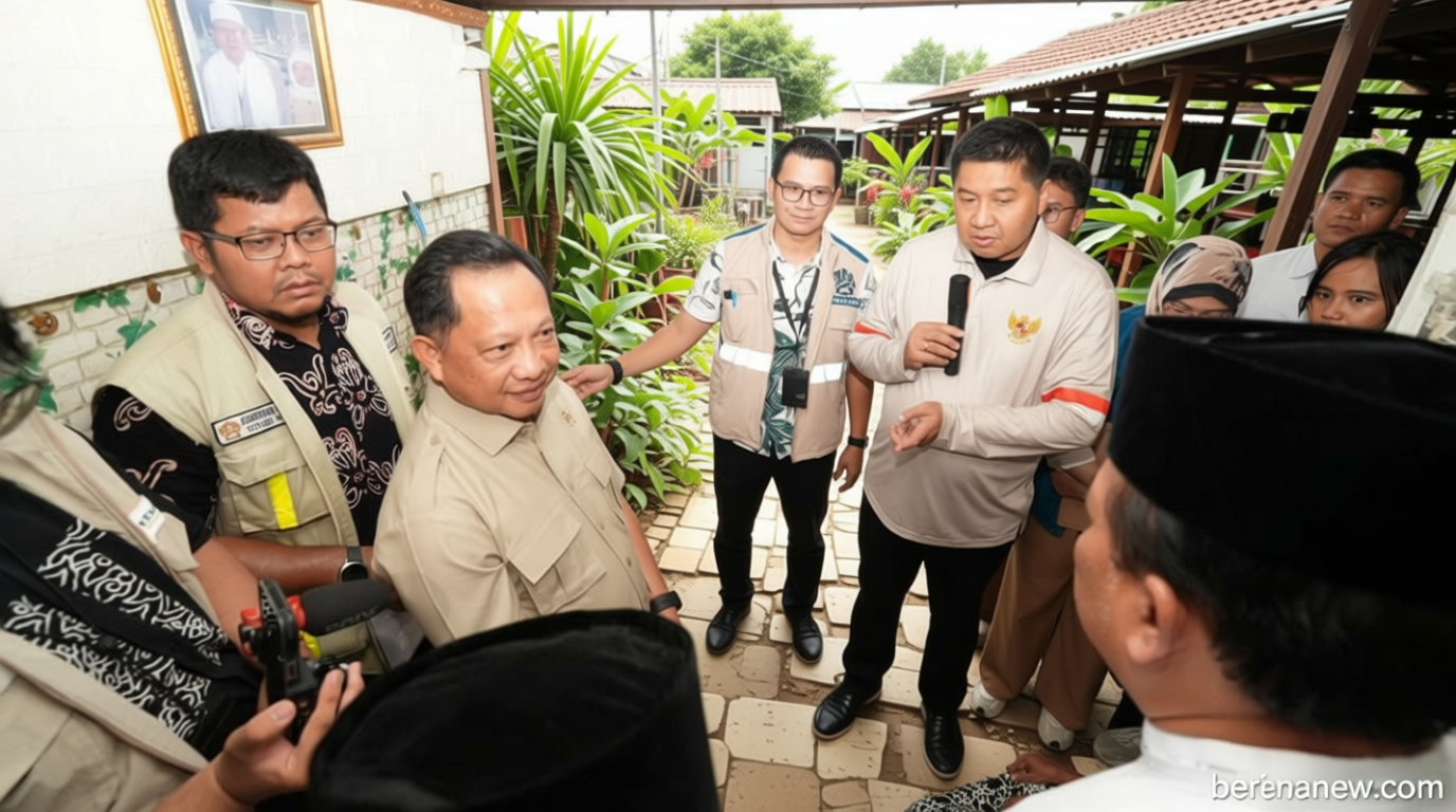 Main Agenda: Mendagri Cek Langsung Penerima Bantuan Bedah Rumah: Masih Banyak Backlog Harus Kita Kerjakan