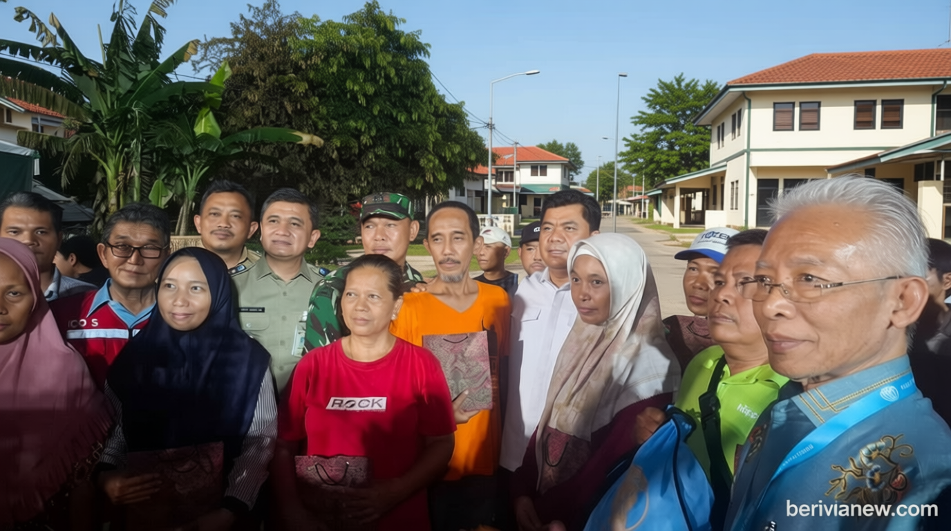 Presiden Prabowo Utus Wamensesneg Kunjungi Korban Kebakaran Kemayoran, Bawa Bantuan Rp5 Juta per KK