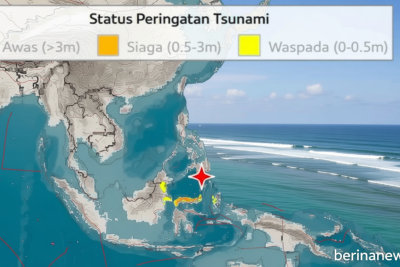 Latest Update: BMKG Ungkap Penyebab Gempa M7,7 yang Picu Peringatan Tsunami
