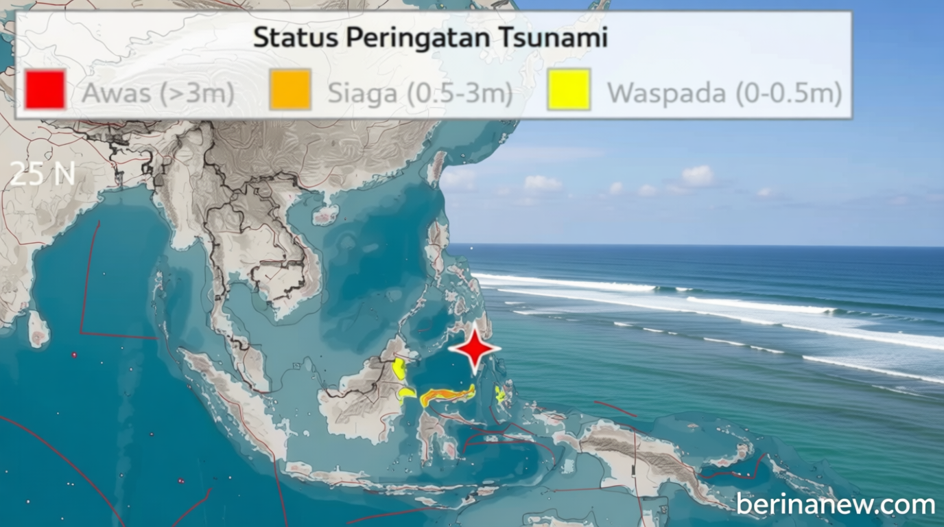 Latest Update: BMKG Ungkap Penyebab Gempa M7,7 yang Picu Peringatan Tsunami
