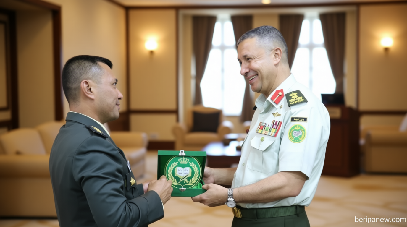 Main Agenda: FOTO: Kolonel TNI AD Pertama Lulus Pendidikan Pertahanan Nasional Yordania