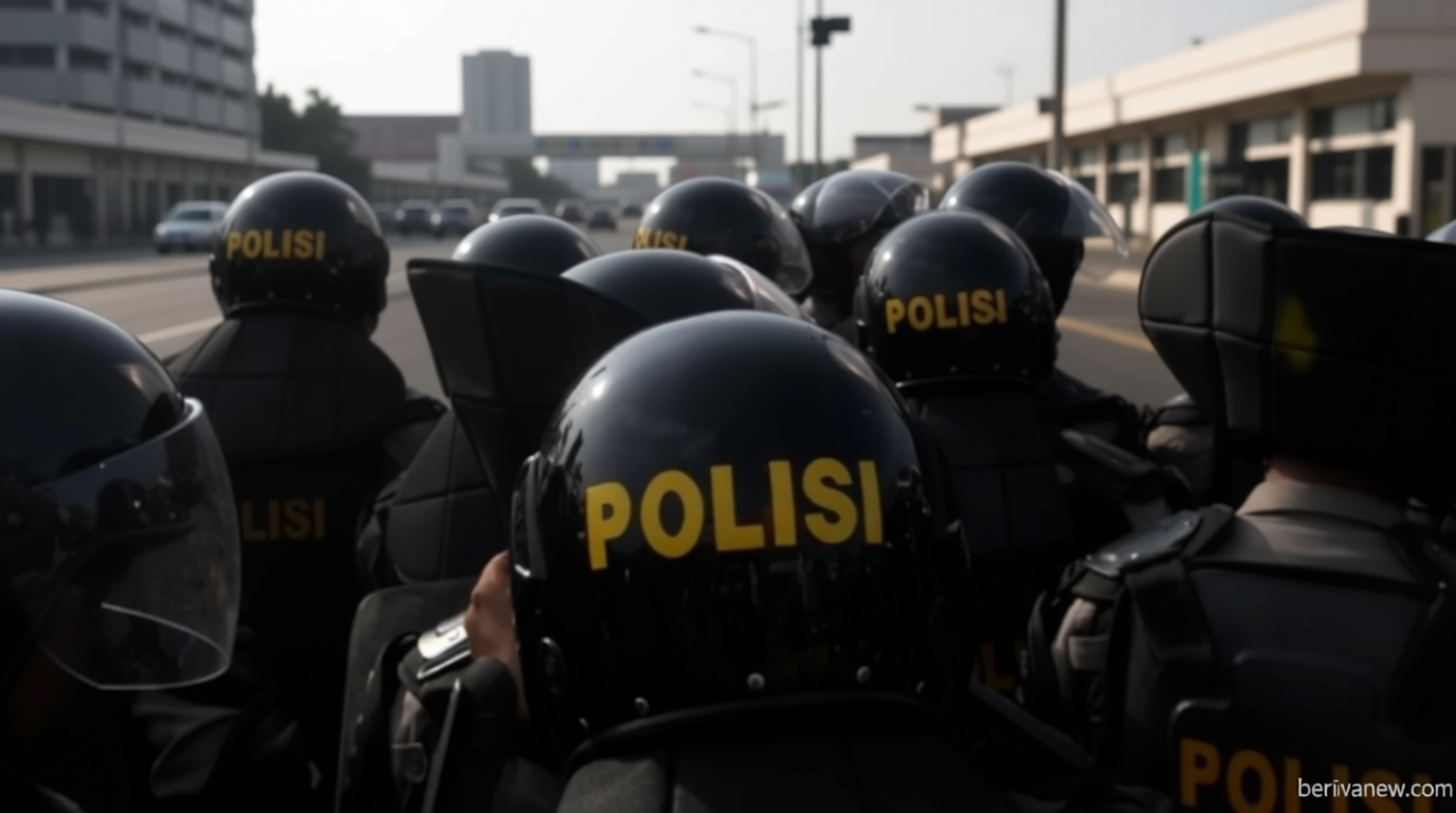 Ribuan Personel Gabungan Disiagakan Amankan Demonstrasi Mahasiswa di Jakarta Hari ini