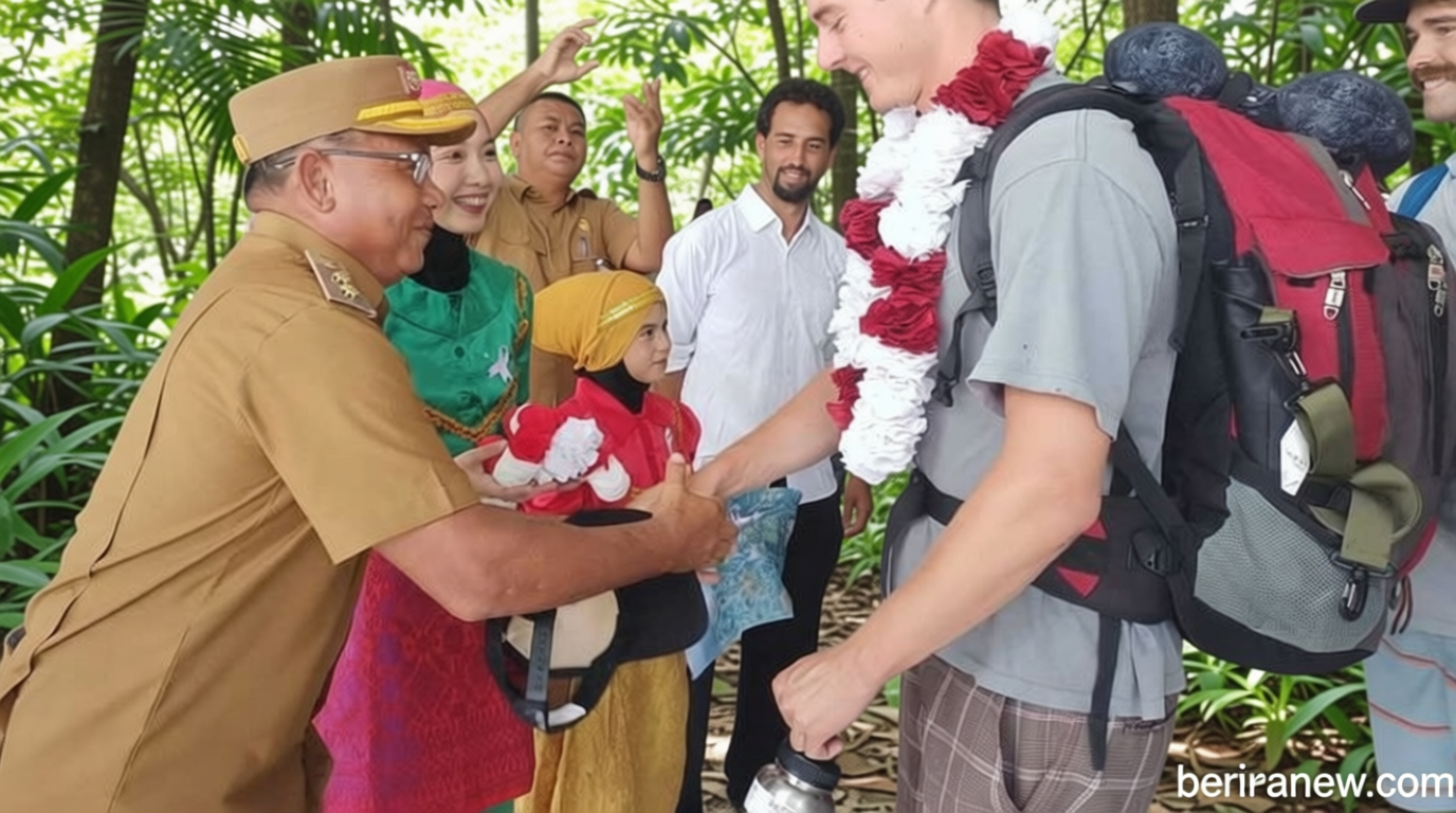 Pemkab Simeulue Sambut Turis Asing dengan Tarian Tradisional, Pacu Wisata Simeulue