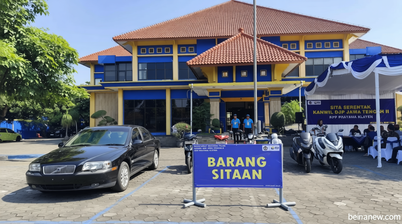 Kanwil DJP Jateng II Sita Aset Pengemplang Pajak Senilai Rp2,05 Miliar