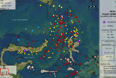 Key Issue: Fantastis! 749.423 Petir dan 136 Gempa Tercatat Guncang Jabar dalam Sebulan