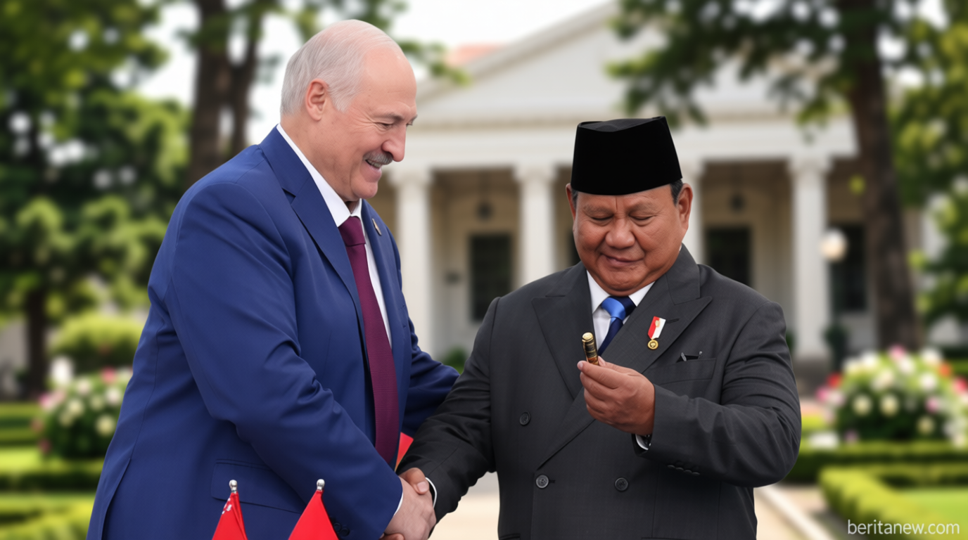 Presiden Belarus Pilih Menginap di Istana Negara
