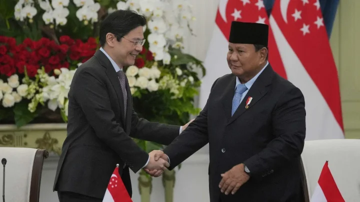 Meeting Results: Prabowo: Indonesia-Singapura Sepakat Jaga Keamanan Selat Malaka
