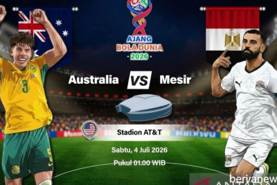 Key Strategy: Susunan Pemain Australia vs Mesir di Piala Dunia 2026: Adu Strategi Lolos 16 Besar