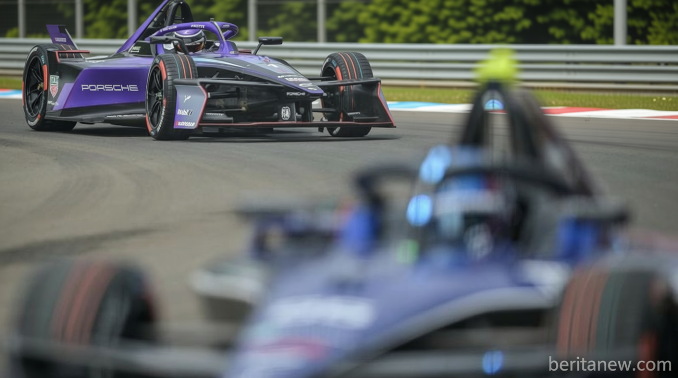 Kemenangan Pascal Wehrlein di Formula E Shanghai: Dominasi Porsche di Sirkuit Internasional