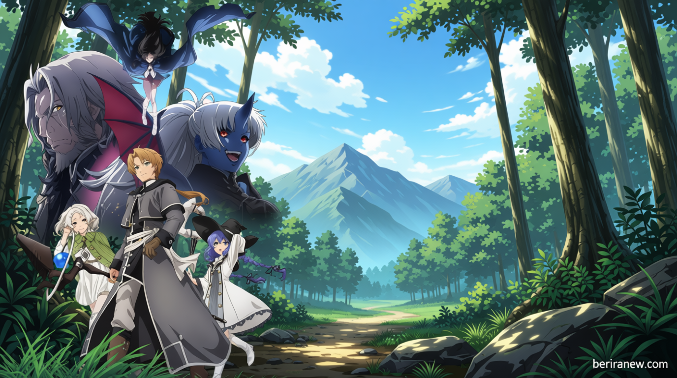 Kenalan 5 Karakter Penting di Anime Mushoku Tensei: Jobless Reincarnation Season 3 yang Hadir di Vidio