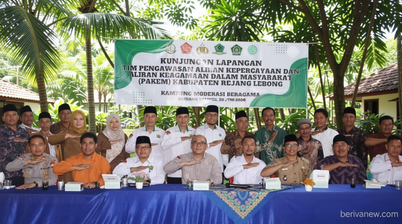 Dua Desa di Rejang Lebong Ditetapkan sebagai Percontohan Kampung Moderasi Beragama
