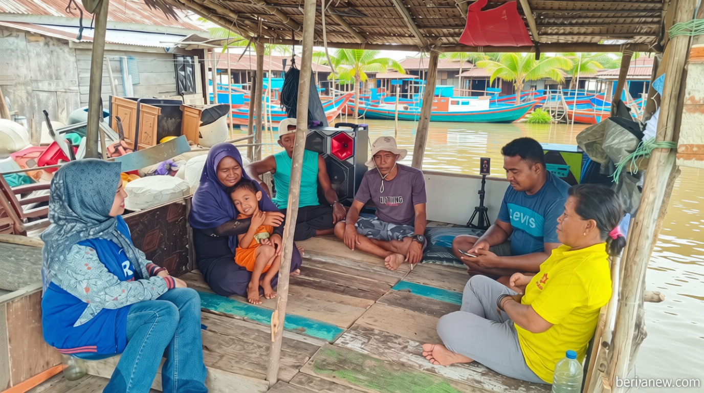 Saat Laut Jadi Jalan Menuju Nasabah