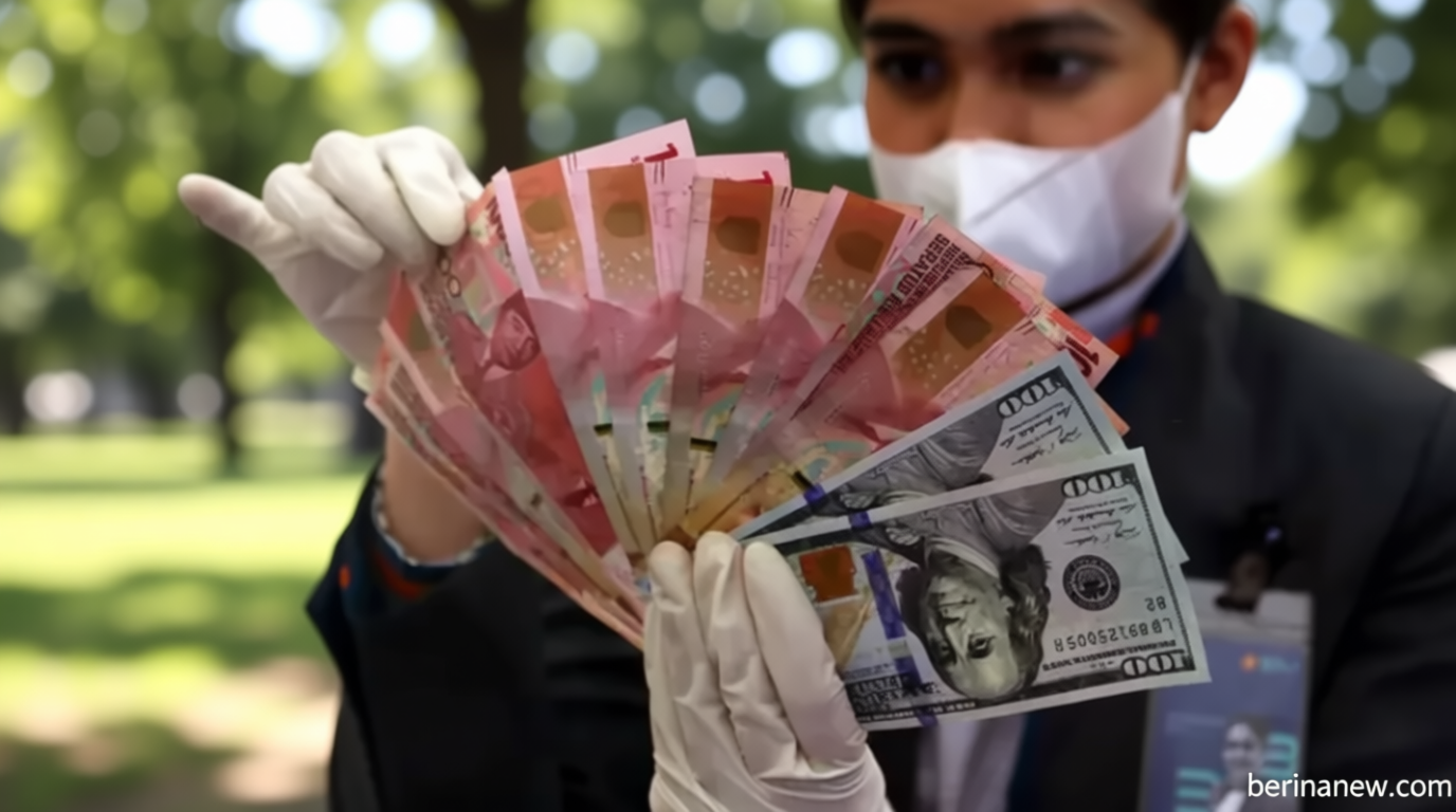 Nilai Tukar Rupiah Melemah Sentuh Level Rp17.952 per USD