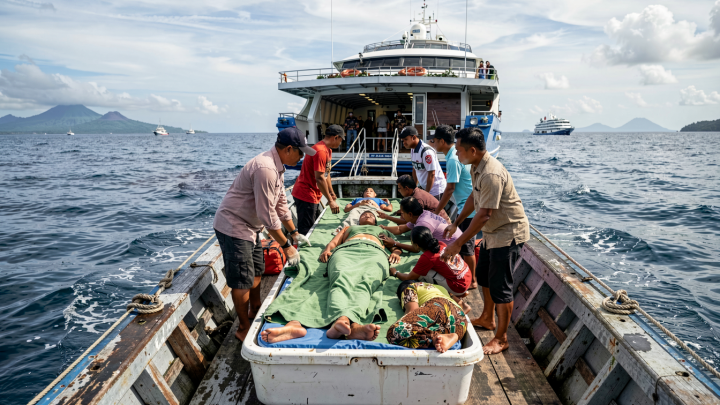 Basarnas Evakuasi Kru Kapal Pesiar Asal Filipina yang Sakit di Perairan Aceh