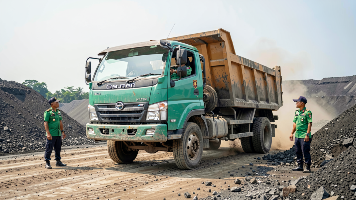 Polda Banten Tindak Tegas Truk Tambang Tak Layak Jalan, Jamin Keselamatan Lalu Lintas