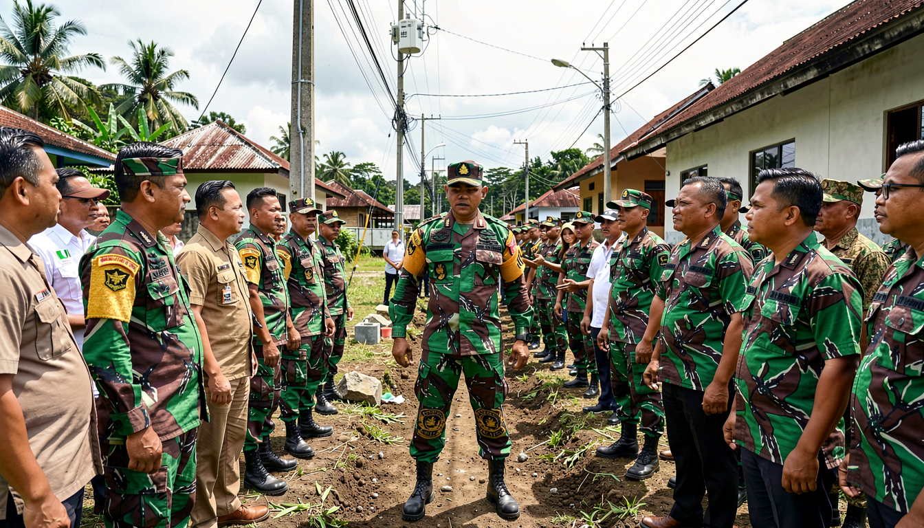 PLN Gandeng Kodam Cenderawasih Amankan Percepatan Pembangunan Kelistrikan Papua