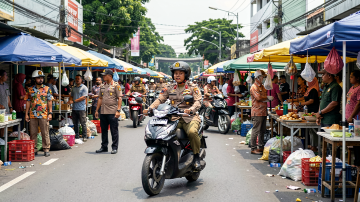 Satpol PP Tangerang Intensifkan Penertiban PKL, Ruas Jalan Utama Kembali Tertib