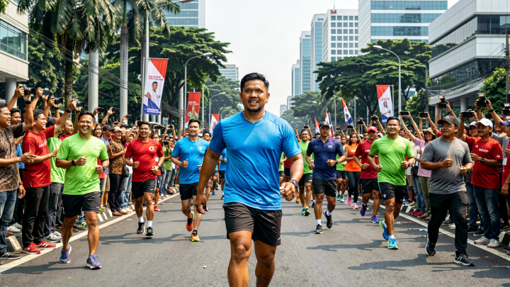 Antusiasme Warga Sambut Pembukaan CFD Rasuna Said, Destinasi Baru Olahraga di Jakarta