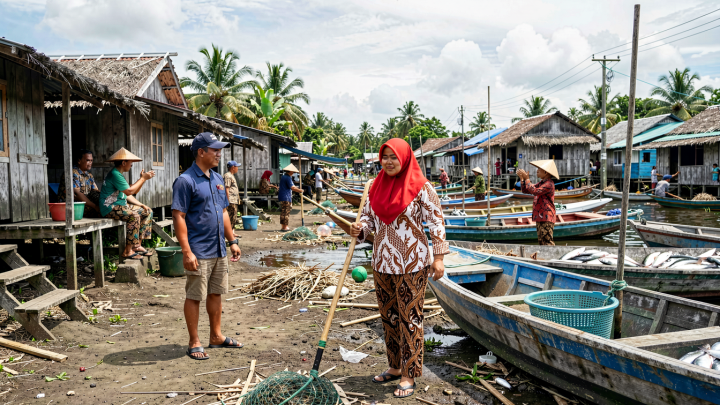 Kampung Nelayan Merah Putih Gorontalo Bawa Perubahan Nyata, Istri Nelayan Bersyukur