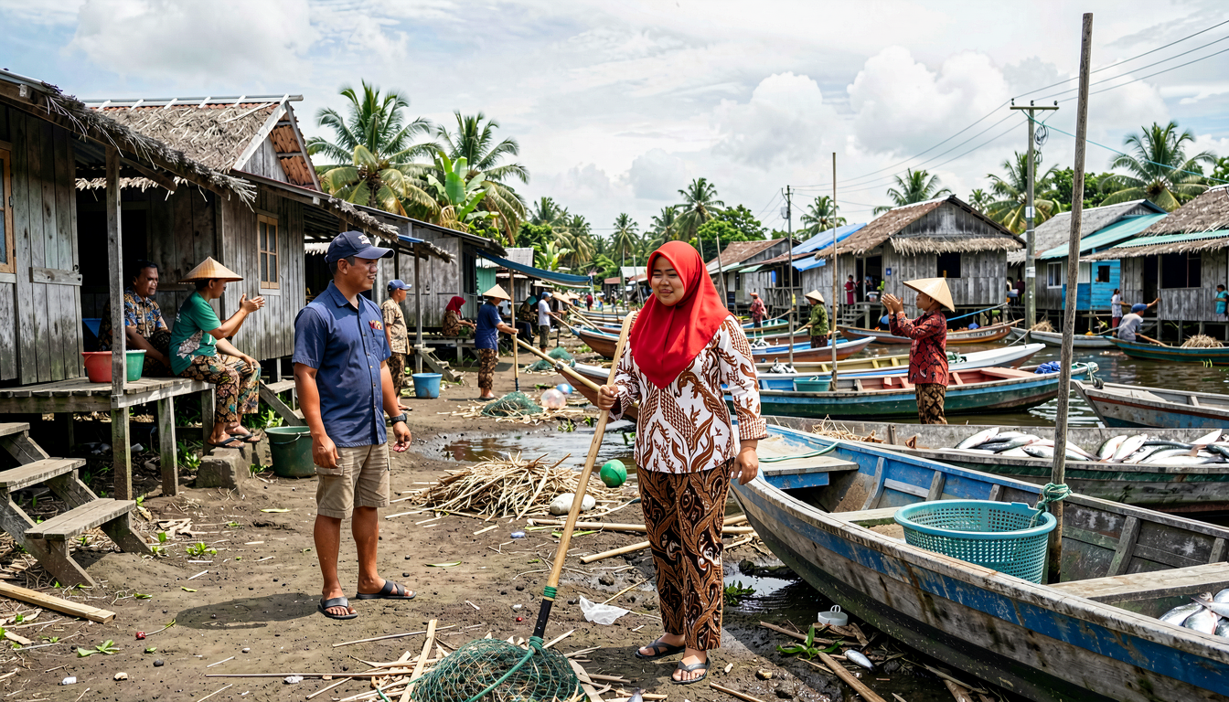 Kampung Nelayan Merah Putih Gorontalo Bawa Perubahan Nyata, Istri Nelayan Bersyukur