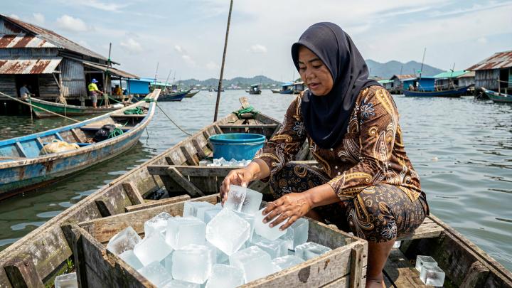 Curhat Istri Nelayan: Tak Perlu Lagi Menempuh 3 Km Mencari Es Batu, Sudah Ada Kampung Nelayan Gorontalo