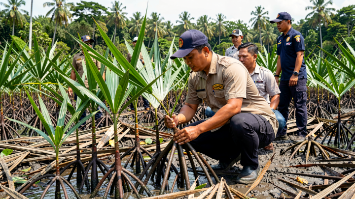 Menengok Digitalisasi Pembibitan Mangrove di Cilacap, Tingkatkan Efisiensi dan Produktivitas
