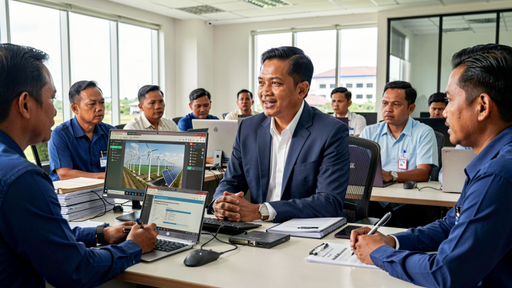 Transformasi Bisnis, PLN IP Integrasikan PLTS dengan Monetisasi Karbon Global